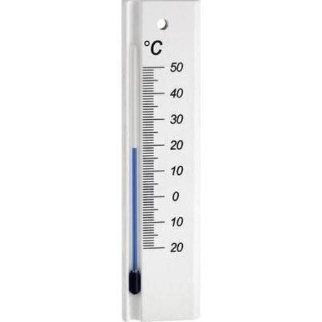 TFA Dostmann Analoges Innenthermometer aus Buche Thermomètre blanc 12.1053.09 W283763