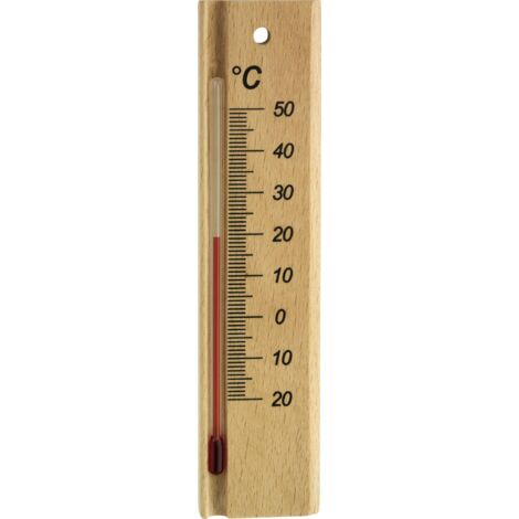 TFA Dostmann Analoges Innenthermometer aus Buche Thermomètre bois 12.1053.05 W283743