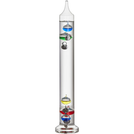 TFA Dostmann Flüssigkeitsthermometer GALILEO GALILEI Thermometer Transparent 18.1018.01.54
