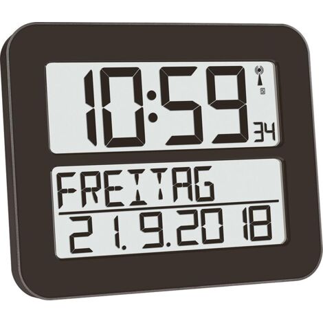 TFA Dostmann Funkuhr TimeLine Max