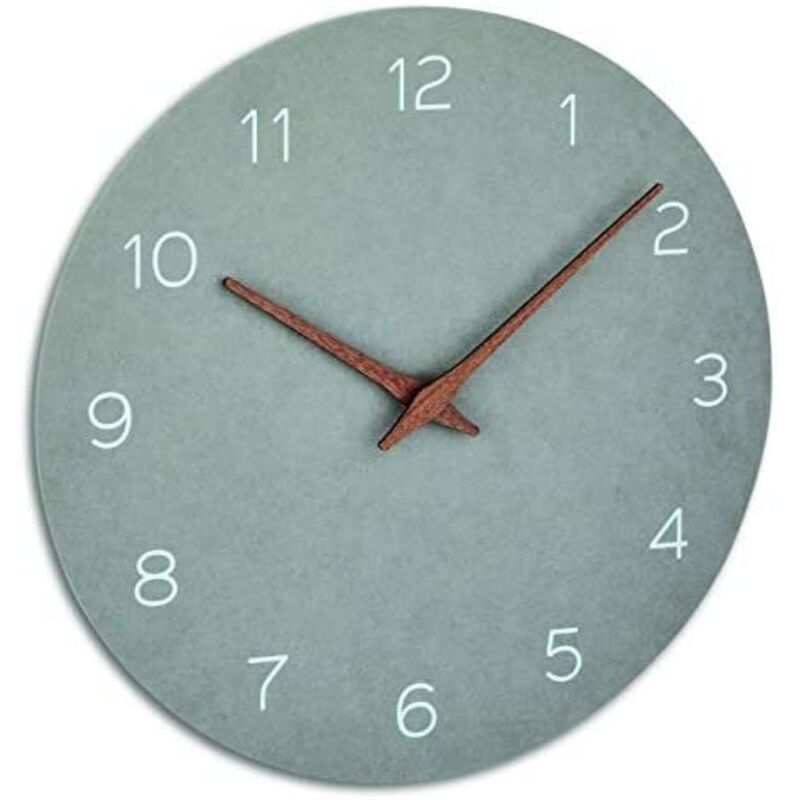 Tfa Dostmann - Horloge murale 60.3054.10 à quartz 297 mm x 45 mm gris