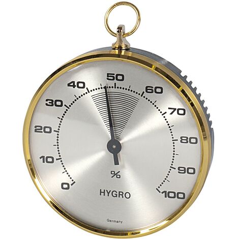 Hygrometer Rund Gold Ø 10 cm x 3,5 cm kaufen bei OBI
