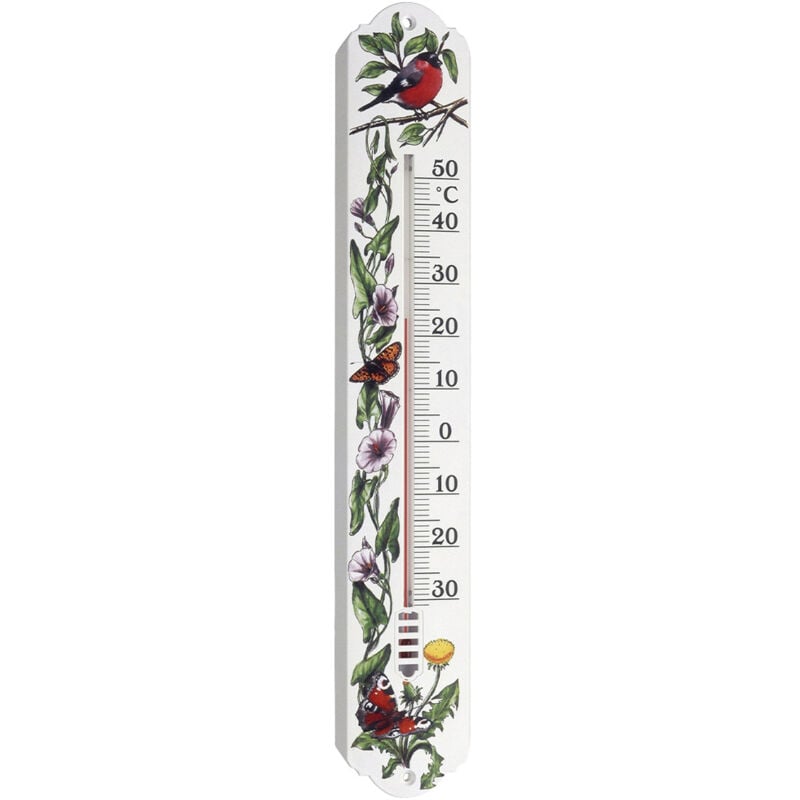 Image of TFA Dostmann Analoges Innen-Außen-Thermometer Thermometer Weiß, Grün 12.3040.21