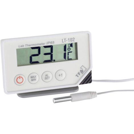 TFA Dostmann LT-102 Termometro cablato Bianco 30.1034.K