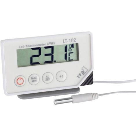1pc Thermomètres, Grand Écran Tactile LCD Rétroéclairé LED Thermomètre  Numérique Pour Viande, Sonde Longue Thermomètre De