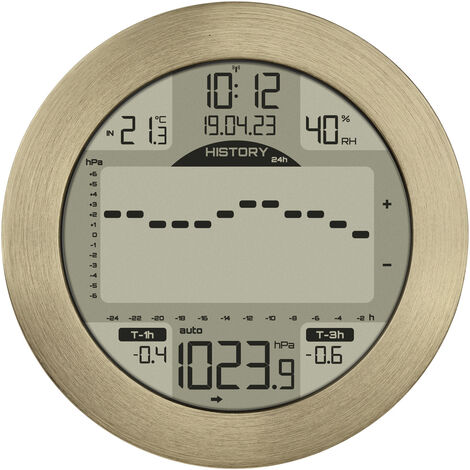 TFA Dostmann Maritime Wetterstation METEOMAR 35.1124.53 Digitale-Wetterstation  Anzahl Sensoren max.