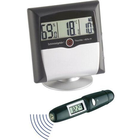TFA Dostmann MS-10 Hygromètre 1 % HR 99 % HR set hygromètre + thermomètre infrarouge Q59854