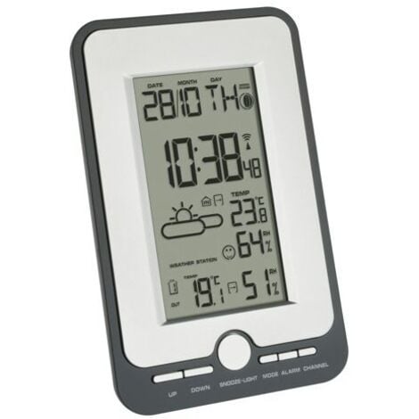 TFA Dostmann MULTY 35.1134.10 Funk-Wetterstation Anzahl Sensoren max. 3