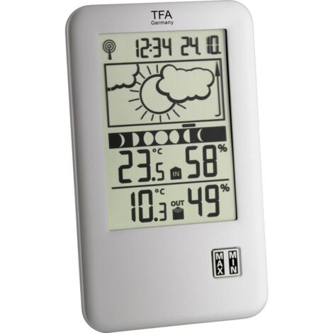 TFA Dostmann Neo Plus 35.1109 Stazione meteo digitale senza fili Previsione per 12 - 24 ore Numero di sensori max. 1