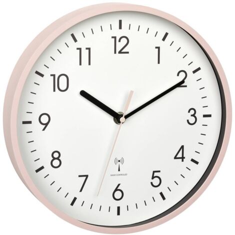 TFA Dostmann Orologio Analogico da Parete Rosa