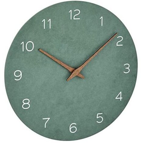 TFA Dostmann Orologio da Parete Analogico Verde Giada