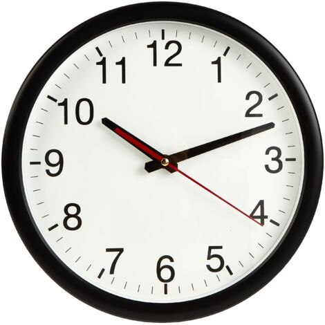 Tfa-Dostmann Orologio da Parete Nero