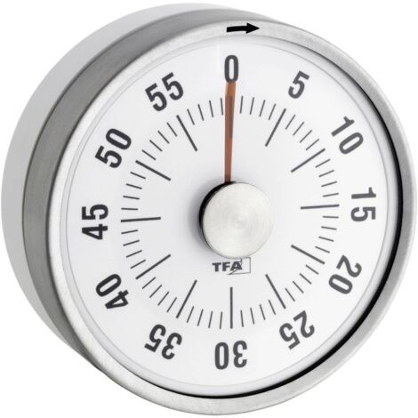 TFA DOSTMANN PUCK 38.1028.02 MINUTEUR DE CUISSON BLANC