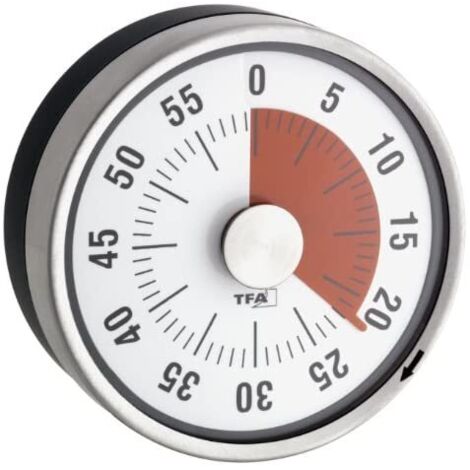 TFA-Dostmann Puck 38.1028.10 Timer da Cucina Antracite