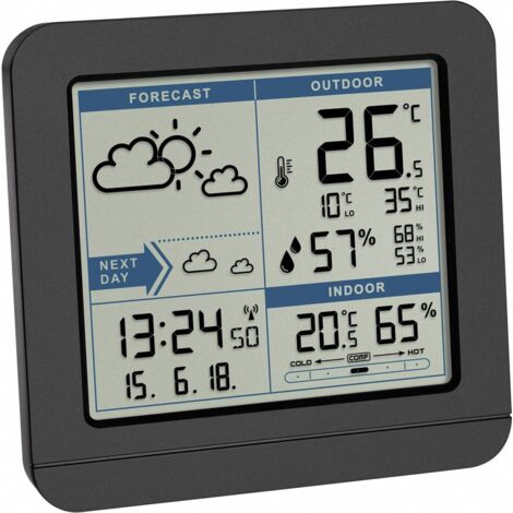 TFA Dostmann Sky 35.1152.01 Station météo radiopilotée Prévisions météorologiques 2 jours Nombre de capteurs max. 1 pc(s) C387661