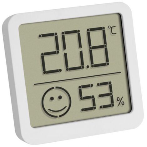 TFA Dostmann Solo Thermo-/Hygrometer Weiß 30.5053.02