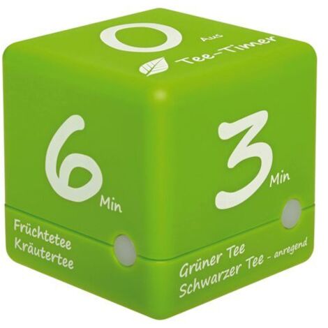 TFA Dostmann Tee-Timer Cube Timer Grün digital