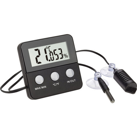 TFA Dostmann TERRACHECK Thermo-/Hygrometer Schwarz 30.5044.01