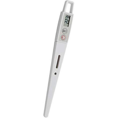 TFA Dostmann TFA 30.1040 Termometro elettronico a Inserimento, Metallo, White, 218 x 24 x 19 mm