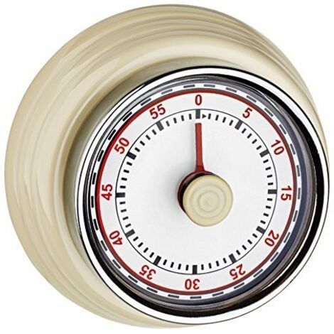 TFA Dostmann TFA 38.1037.09 Küchen-Timer Beige, Metallo, 8 x 3 x 8 cm