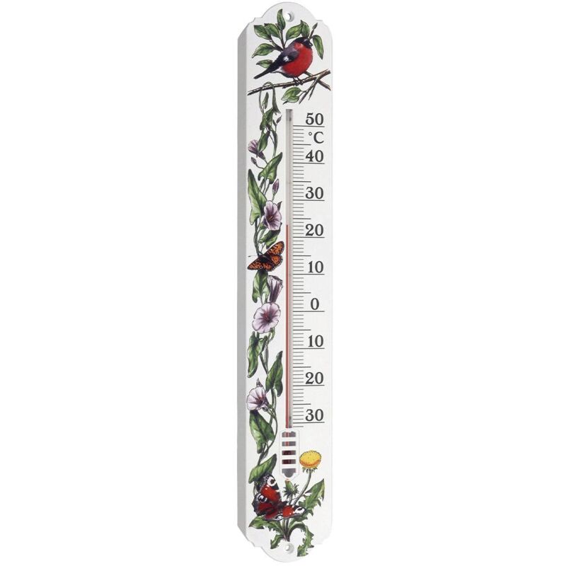 TFA Dostmann Analoges Innen-Außen-Thermometer Thermomètre blanc, vert V518453