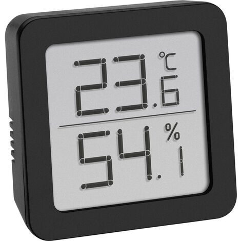 TFA Dostmann  Thermo-/Hygrometer Schwarz 30.5051.01