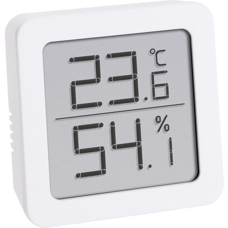 TFA Dostmann  Thermo-/Hygrometer Weiß 30.5051.02