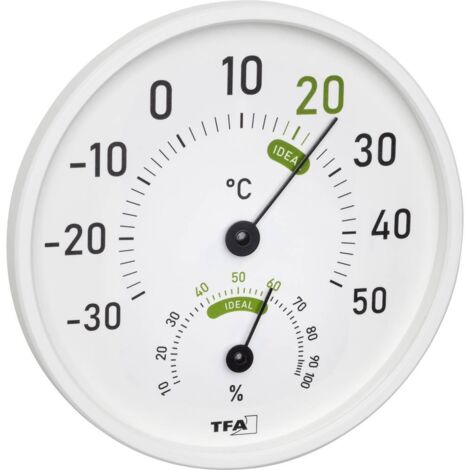 TFA Dostmann Thermo-hygromètre blanc 45.2045.02 A265522