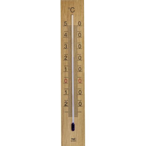 TFA DOSTMANN THERMOMÈTRE CHÊNE 12.1059.01