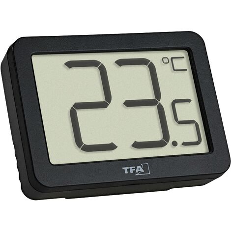 TFA Dostmann Thermomètre noir 30.1065.01 X925202