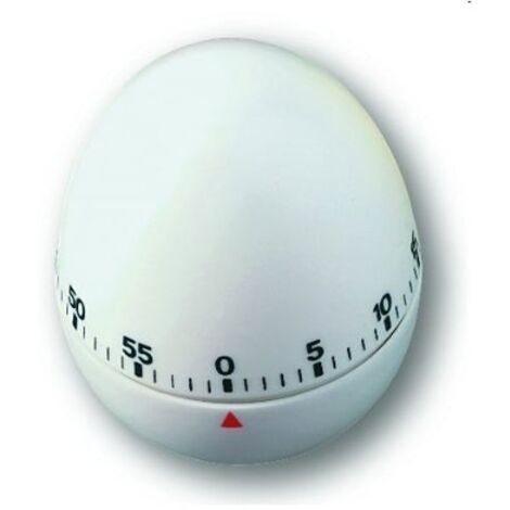 TFA Dostmann Timer Bianco, Nero analogica