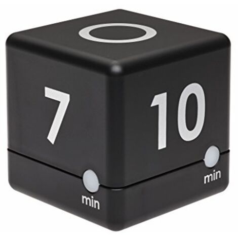TFA Dostmann Timer Cube Timer Nero digitale