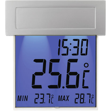 TFA Dostmann Vision Solar Thermometer Silber 30.1035