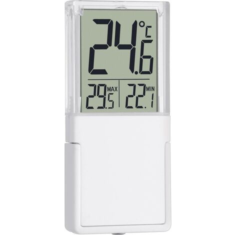 TFA Dostmann Vista Termometro da finestra Bianco 30.1030