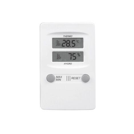 TFA Elektronisches Thermo Hygrometer, Weiß