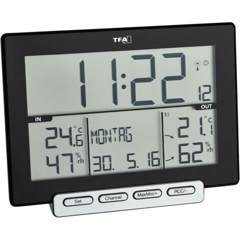TFA Funk-Thermometer-/Hygrometer Trinity, 30.3058.01