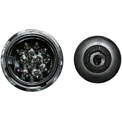 TFA Stecker 88004 Prise mâle pour remorque [ - prise mâle 13 pôles] plastique Q408212