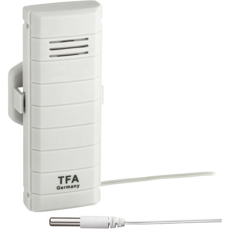TFA WeatherHub T Sender mit Kabelfühler wasserfest