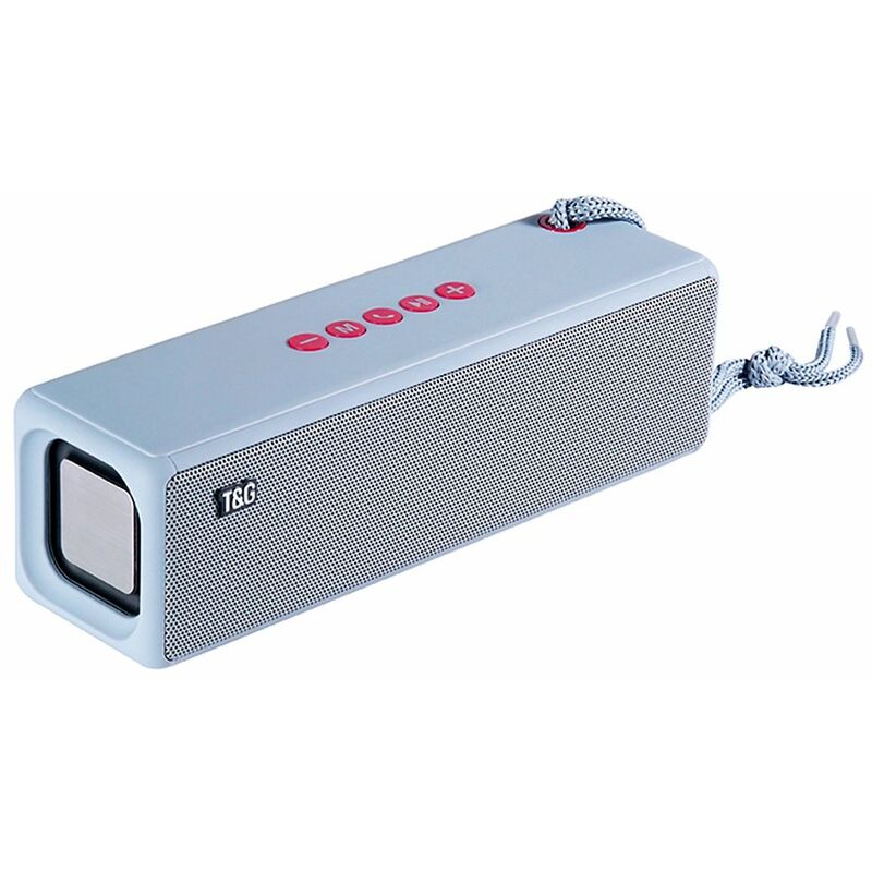 

TG271 TWS BT5.0 Altavoz inalambrico Bateria de litio incorporada de 2400 mAh con tarjeta MIC TF Interfaz USB MP3 HiFi Audio estereo Barra de sonido