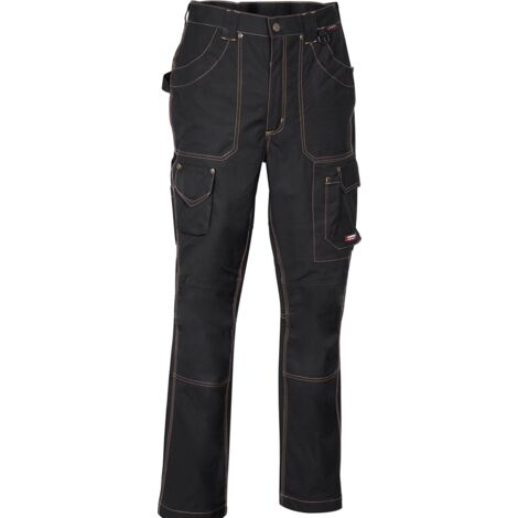 TG54 - Cofra Pantalone DUBLIN  multitasche 250 grM2 TECNICO DA LAVORO NERO