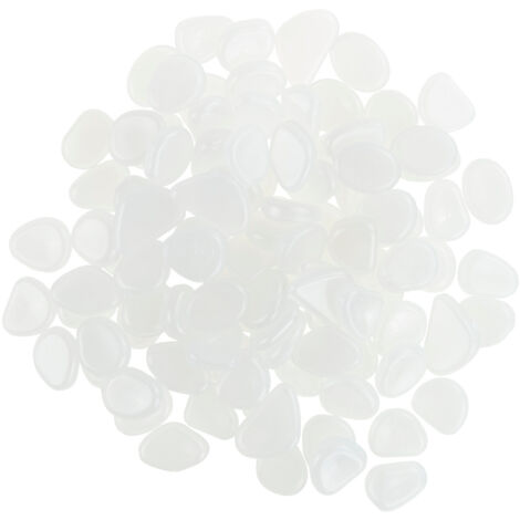 TG67713-2 GLORIOUS STONES GLURESCENTS 100 GLUTES DÉCORATIVES BLANCHES