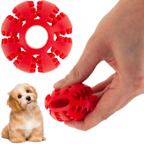 TG67718 Balle pour chien - Jouet à mâcher pour les dents