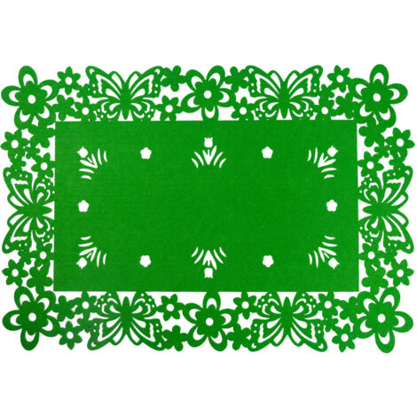 TG70331-2 Dessous d'assiette décoratif en feutre pour Pâques