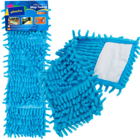TG72965 Housse de balai-serpillère en microfibre, tête de rechange pour balai-serpillère plat