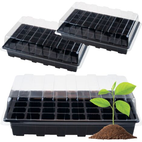 TG77630 Mini-serre d'inspection des germes pour la germination des semis, 48 chambres, propagateur