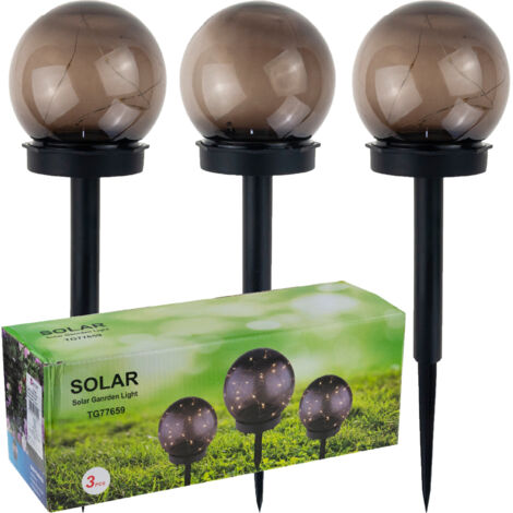 TG77659 LAMPE SOLAIRE LED 3PCS.