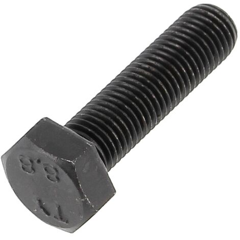 TH M10X30 Pas 100 Acier 8.8 Noir EF DIN 961