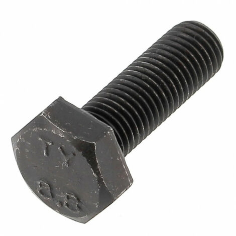 TH M12X50 Pas 125 Acier 8.8 Noir EF DIN 961