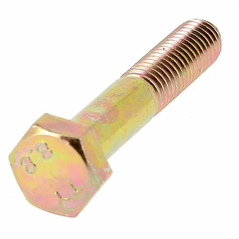 TH M8X70 Acier 8.8 Bichromaté PF DIN 931
