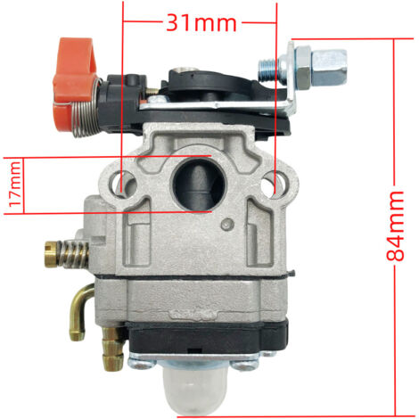 TH23, TH26, TH34 Bv162 23 25 26cc 909-151 Zweitakt-Freischneidermotor-Vergaser: gleichmäßige Kraftstoffzerstäubung und stabile Leistungsabgabe.